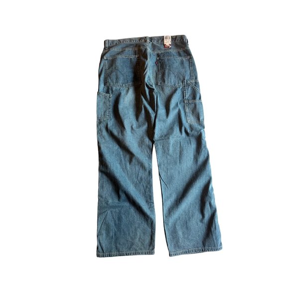 Levi's Y2K loose straight carpenter jeans 2005 new with tags 38 x 32 - Picture 4 of 7